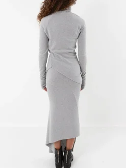 Marc LeBihan High Neck Knit Top