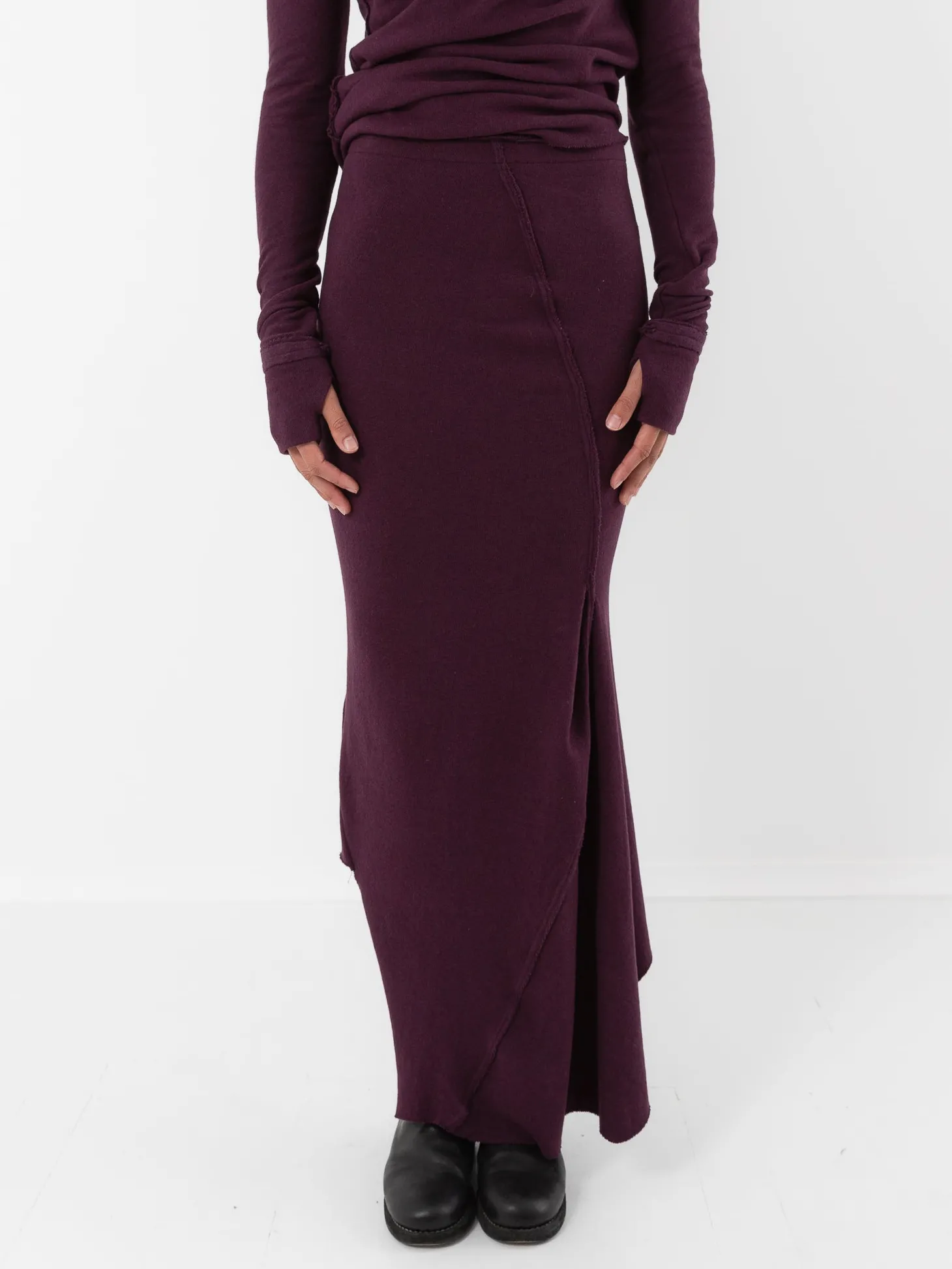 Marc LeBihan Knit Skirt