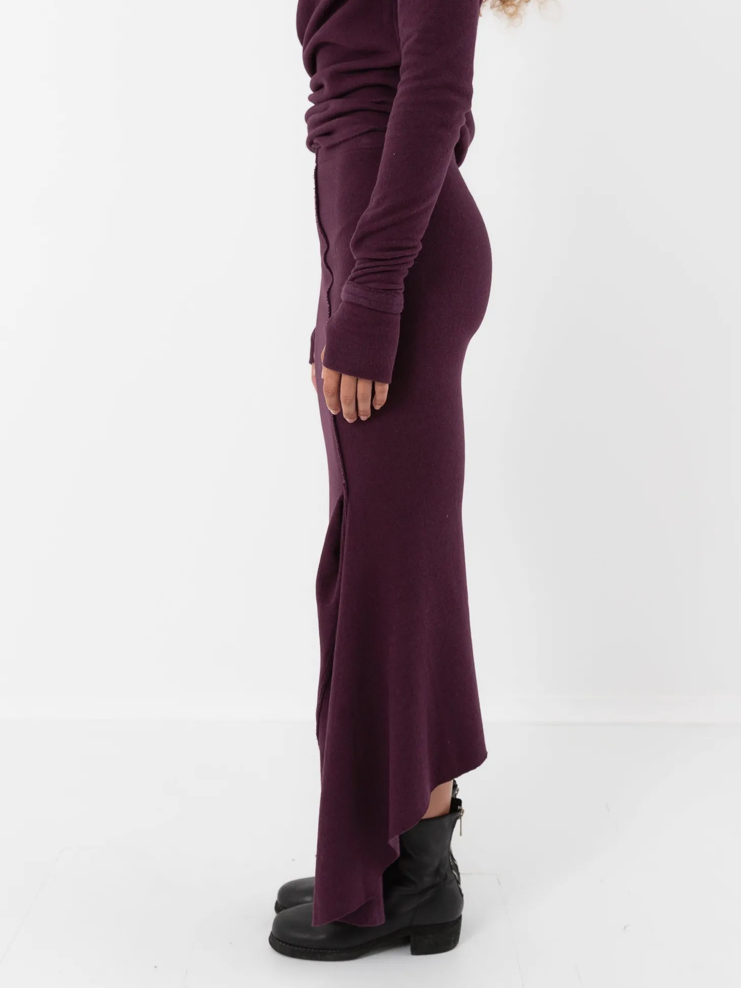 Marc LeBihan Knit Skirt
