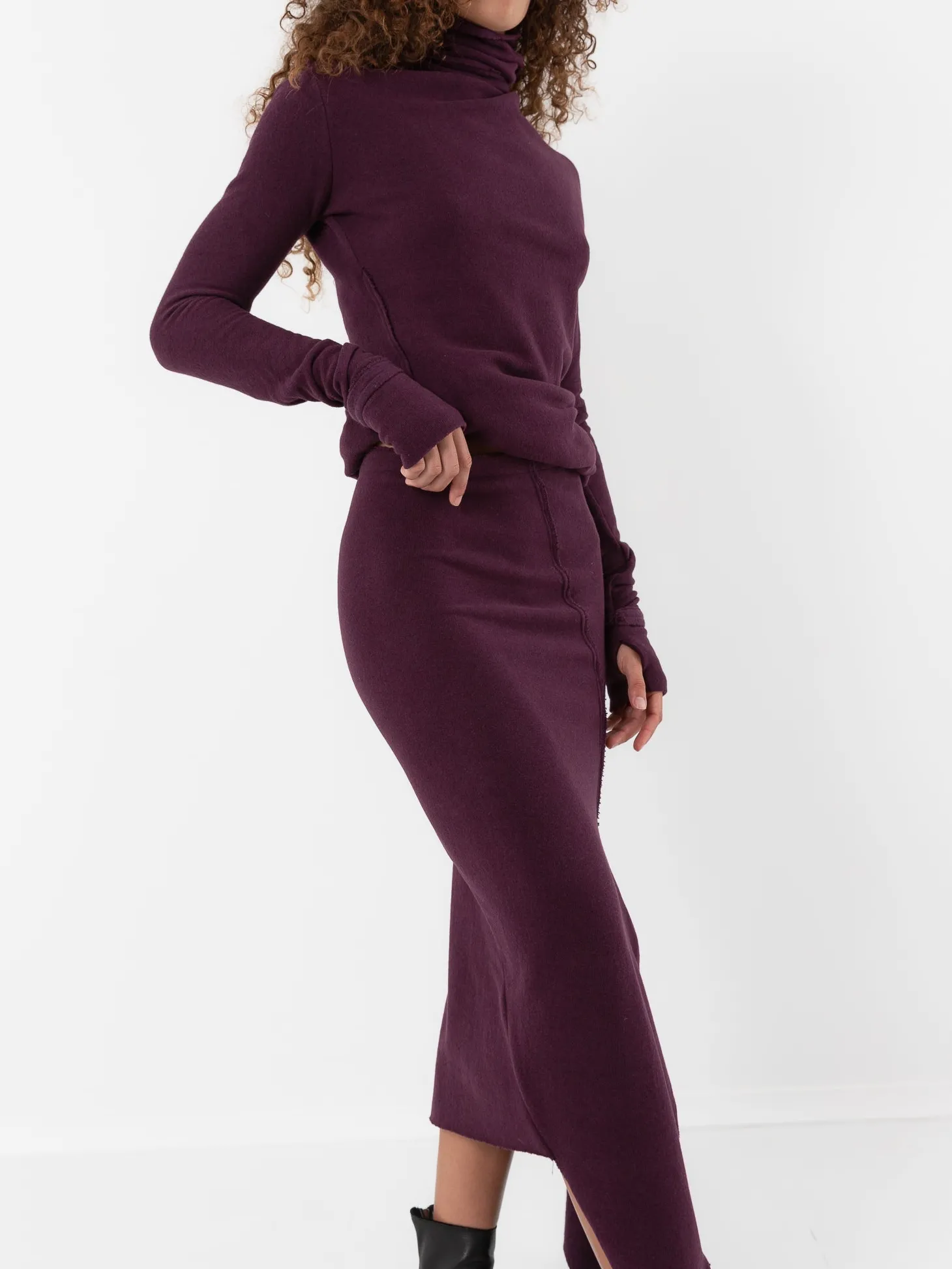 Marc LeBihan Knit Skirt