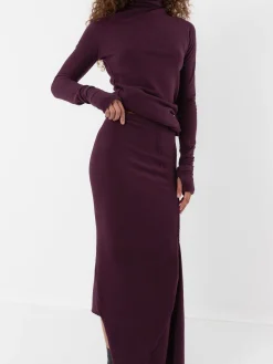 Marc LeBihan Knit Skirt