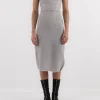 Marc LeBihan Stretch Silk Skirt