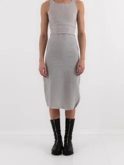 Marc LeBihan Stretch Silk Skirt