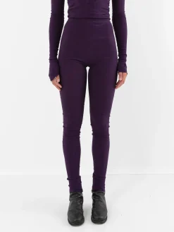 Marc LeBihan Stretch Silk Leggings