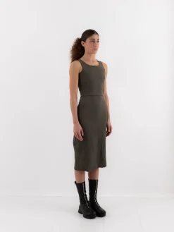 Marc LeBihan Stretch Silk Skirt