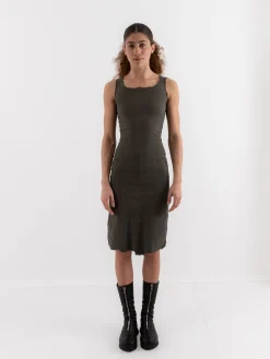 Marc LeBihan Stretch Silk Dress
