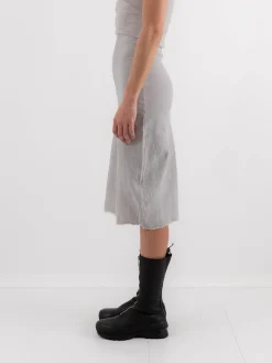 Marc LeBihan Stretch Silk Skirt