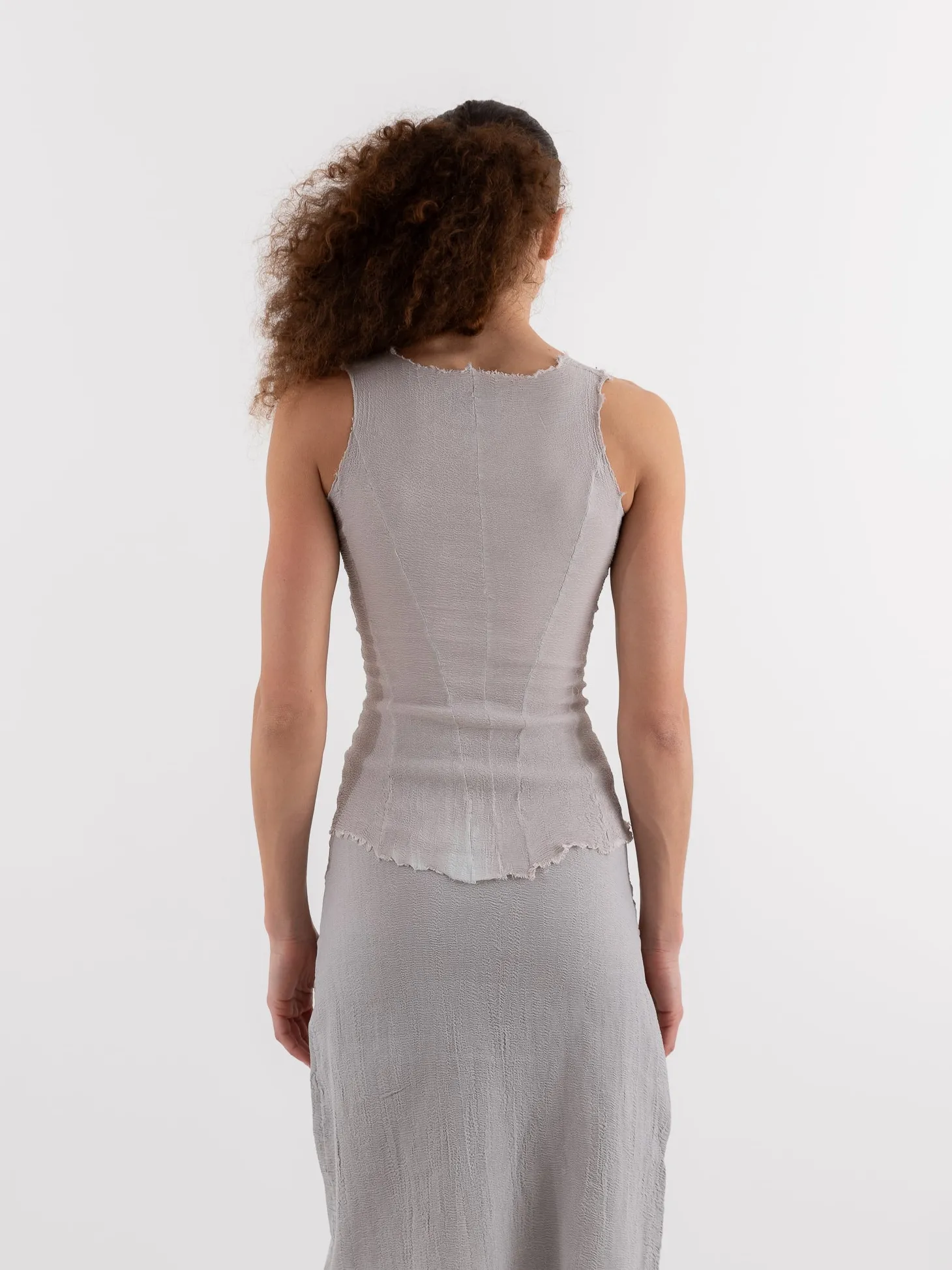 Marc LeBihan Stretch Silk Tank