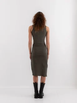 Marc LeBihan Stretch Silk Skirt