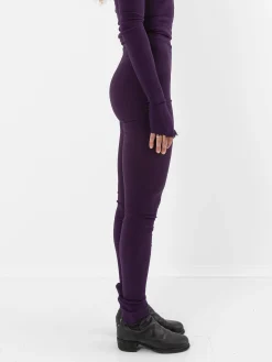 Marc LeBihan Stretch Silk Leggings