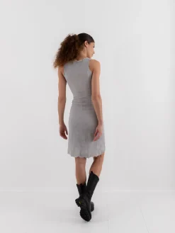 Marc LeBihan Stretch Silk Dress