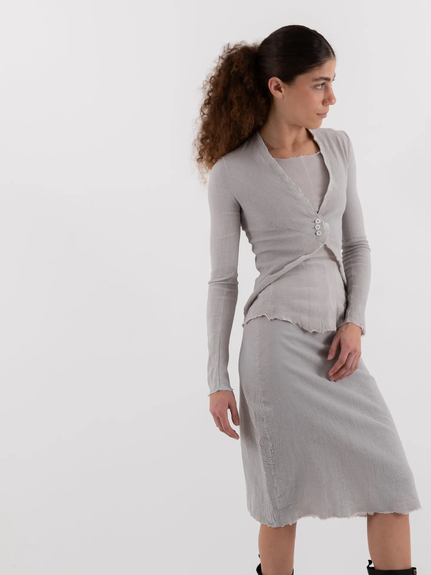 Marc LeBihan Stretch Silk Jacket