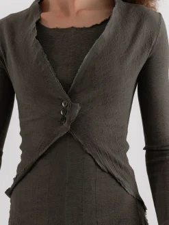 Marc LeBihan Stretch Silk Jacket