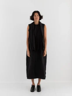 SCHA Long Sleeveless Dress