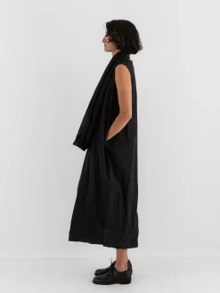 SCHA Long Sleeveless Dress