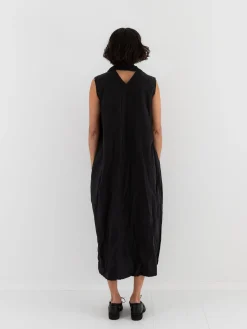 SCHA Long Sleeveless Dress