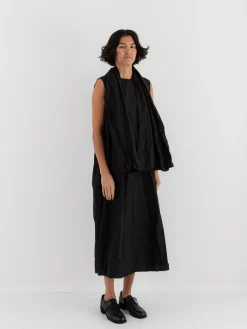 SCHA Long Sleeveless Dress
