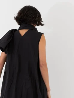 SCHA Long Sleeveless Dress