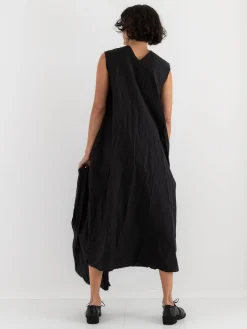 SCHA Long Sleeveless Dress