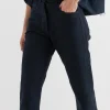 Serie Numerica 5 Pocket Pant in Blue