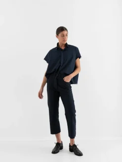 Serie Numerica 5 Pocket Pant in Blue