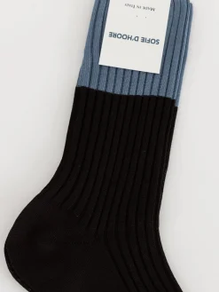 Sofie D'Hoore Four Ribbed Crew Socks