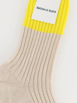 Sofie D'Hoore Four Ribbed Crew Socks