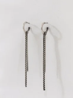 Werkstatt:München Earrings Box Chain