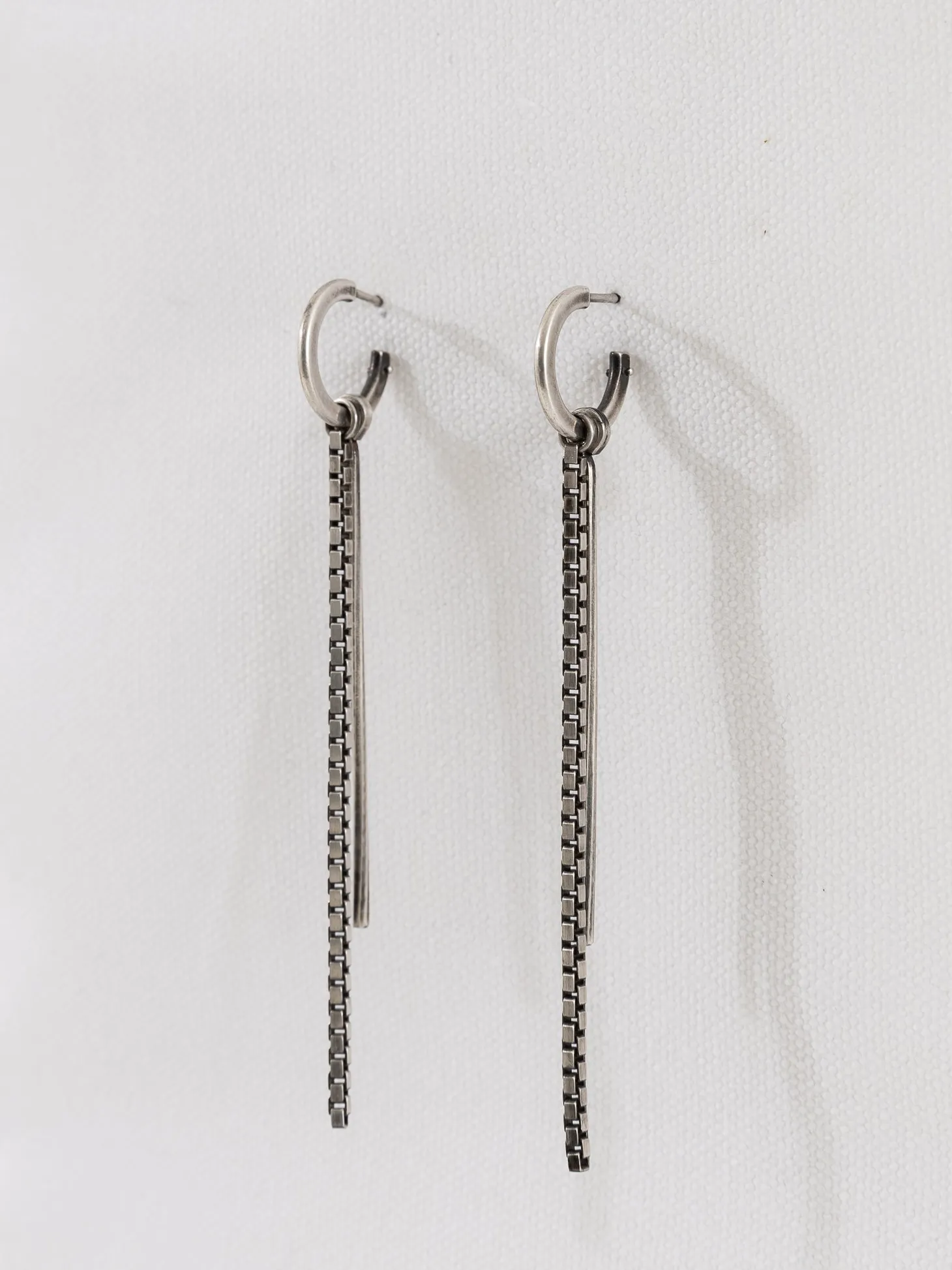 Werkstatt:München Earrings Box Chain