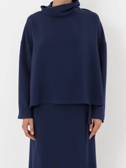 Wright + Doyle Lotura Funnel Neck Top