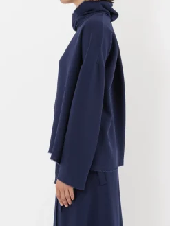 Wright + Doyle Lotura Funnel Neck Top